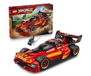 Lego ninjago deportivo ninja x-1: 15 aniversario - maqueta de coche de