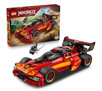 LEGO Ninjago Deportivo Ninja X-1: 15 Aniversario - Maqueta de Coche de Carreras con Moto de Juguete y 3 Minifiguras Inc. Kai - Regalo para Chicos de 14+ Años y Fans Adultos - 71867