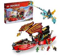 LEGO NINJAGO Destiny's Bounty - Race Against Time 71797 Juguete de construcción cuenta con un dirigible ninja, 2 dragones y 6 minifiguras, regalo para niños y niñas a partir de 9 años que aman a los