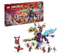 LEGO NINJAGO Dragón de la Concentración: Arc Set con 8 Minifiguras, Armas Ninja y Spinner de Spinjitzu, Juguete de Interactivo de Construcción para Niños y Niñas de 9+ Años, Regalo de Cumpleaños 71836