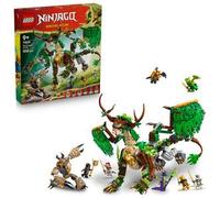 LEGO Ninjago Dragón de la Vida de Juguete - Figura Articulada de Dragón, Meca de Monstruo, 8 Minifiguras y Armas Ninjas Inc. Catana y Espada - Regalo para Niños de 8+ Años y Fans de la Serie - 71859