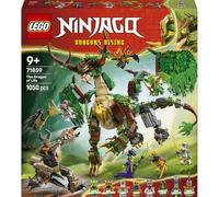 LEGO Ninjago Dragón de la Vida 71859 | Juguetes para niños de 9+ años, figura articulada de dragón, 8 minifiguras, meca monstruo, regalo de cumpleaños, 1050 piezas