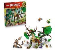 LEGO Ninjago Dragón de la Vida de Juguete - Figura Articulada de Dragón, Meca de Monstruo, 8 Minifiguras y Armas Ninjas Inc. Catana y Espada - Regalo para Niños de 8+ Años y Fans de la Serie - 71859