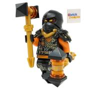 LEGO Ninjago Dragons Rising Temporada 2: Minifigura Cole Climber con Martillos de Batalla
