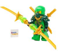 LEGO Ninjago Dragons Rising Temporada 2: Minifigura escalador Lloyd con espadas