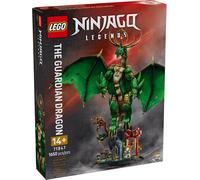 LEGO Ninjago Dragón Guardián - Kit de Maquetas - Figura Articulada de Dragón, Minifigura del Maestro Wu y Base de Exposición con Efecto de Roca - Regalo para Chicos de 14+ Años y Adolescentes 71847