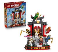 LEGO Ninjago Exposición de Personajes Ninja: 15 Aniversario - Puerta de Monasterio con 8 Minifiguras Coleccionables y Espadas - Regalo Nostálgico para Niños de 14+ Años y Fans Adultos - 71866