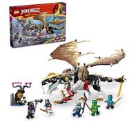 Lego Ninjago - Figura de acción de Egalt The Master Dragon, Juego de Batalla de Juguete de héroe con 5 Minifiguras Ninja para Juego en Grupo o Independiente, Idea de Regalo de Juguete de dragón para