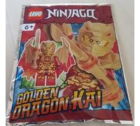 LEGO Ninjago Golden Dragon Kai - Juego de minifiguras de papel de aluminio 892291 (en bolsa)