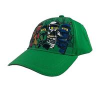 LEGO Ninjago - Gorra Infantil con Figuras Verdes, Verde, 52-54