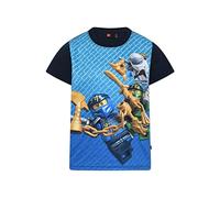 LEGO Ninjago Jungen T-Shirt LWTaylor 329, Camiseta Niños, 590 Dark Navy, 92