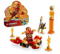 LEGO NINJAGO Kai's Dragon Power Spinjitzu Flip 71777 - Juego de construcción de juguete Ninja rojo con minifigura Kai; regalo para niños de 6 años, niñas y fanáticos de Ninja que aman los juegos de