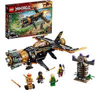 LEGO NINJAGO Legacy Boulder Blaster 71736 - Juguete de avión con figuras coleccionables, nuevo 2021 (449 piezas)