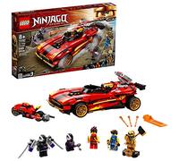 LEGO NINJAGO Legacy X-1 Ninja Charger 71737 Ninja Toy Building Kit Featuring Motorcycle and Collectible Minifigures, New 2021 (599 Pieces)