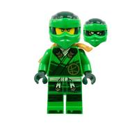 LEGO Ninjago Dragón Verde del Bosque de Lloyd de Juguete para Construir, Juego Ninja con 2 Minifiguras con Catana y Armas, Regalo para Niños y Niñas de 6 Años o Más 71829