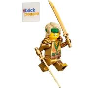 LEGO Ninjago: Lloyd Garmadon Golden Ninja con 2X Shamshir y Espada Dragón Dorado