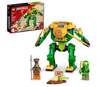 LEGO NINJAGO Lloyd’s Ninja Mech 71757 Beginner Set Featuring a Ninja Battle Toy, NINJAGO Lloyd and a Snake Figure; Building Kit for Kids Aged 4+ (57 Pieces)