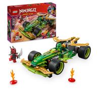LEGO NINJAGO Lloyd’s Pull-Back Race Car Toy with 2 Minifigures for Imaginative P