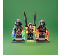 LEGO NINJAGO JAY + ACRONIX KRUX MINIFIGURES