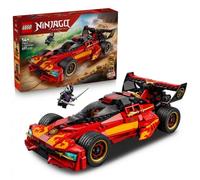 LEGO Ninjago Deportivo Ninja X-1: 15 Aniversario - Maqueta de Coche de Carreras con Moto de Juguete y 3 Minifiguras Inc. Kai - Regalo para Chicos de 14+ Años y Fans Adultos - 71867