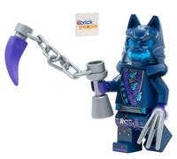 LEGO Ninjago: Máscara de Lobo Guerrero Minifigura con Garra y Arma