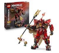 LEGO NINJAGO Meca Caballero del Fuego - Juguete de Construcción con Figura Articulada, 2 Minifiguras (inc. Kai) y Monstruo Marino - Kit de Maqueta - Regalo para Chicos de 14+ Años y Adolescentes 71846