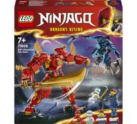 LEGO Meca Elemental del Fuego de Kai 71808 – 322 piezas, articulada, minifigura Zane, 7+