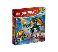 LEGO NINJAGO 71794 L'Équipe de Robots des Ninjas Lloyd et Arin, Jouet de Ninja pour Enfants