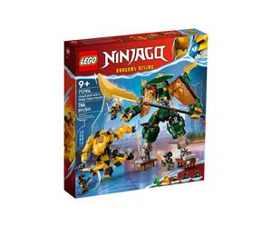 Lego Ninjago - Mechas del equipo ninja de Lloyd y Arin