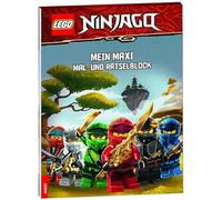LEGO® NINJAGO® - Mein Maxi Mal- und Rätselblock