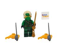 LEGO Ninjago: Minifigura de Lloyd - La Isla - con pelo y pa uelo