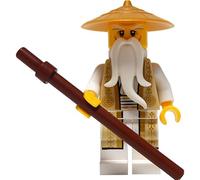 LEGO® Ninjago: Minifigure - Wu 70751 (Tan and Gold Outfit)