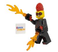 LEGO Ninjago: Miss Demeanor Minfiigure con explosiones de fuego