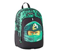 LEGO Ninjago - Mochila escolar para niños, color verde, 28 l, Verde, 28L
