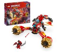 LEGO Ninjago Moto-Meca de la Tormenta de Kai Juguete de Construcción, Juego Ninja con Moto y 3 Minifiguras, Figura Articulada con Catana, Regalo para Niños y Niñas de 7 Años o Más 71830