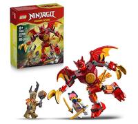 LEGO Ninjago Pack de Combate: Meca Dragón de Kai - Figura de Dragón, 3 Minifiguras y Catanas de Juguete - Regalo de Cumpleaños para Niños de 6+ Años y Fans de la Serie - 71851