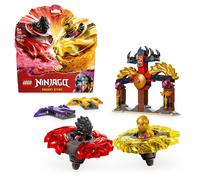 LEGO Ninjago Pack de Combate: Spinjitzu del Dragón de Juguete, Set de Peonza con 2 Minifiguras y Armas Ninja, Juguetes de Construcción para Niños y Niñas de 6 Años o Más 71826