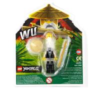 LEGO Ninjago Sensei Wu Legacy Black Outfit con bastón de batalla