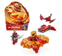 LEGO Ninjago Spinner de Spinjitzu del Dragón de Kai de Juguete, Juego Ninja de Batalla con Peonza y 2 Minifiguras de Personajes de la Serie, Regalo para Niños y Niñas de 6 Años o más 71823