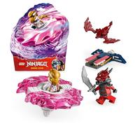 LEGO Ninjago Spinner de Spinjitzu del Dragón de Sora de Juguete de Acción, Set de Construcción de Peonza con 2 Minifiguras y Armas Ninja, Regalo para Niños y Niñas de 6 Años o Más 71824