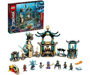 LEGO NINJAGO Temple of The Endless Sea 71755 Kit de construcción; juego submarino con NINJAGO Kai y juguete de serpiente; nuevo 2021 (1,060 piezas)