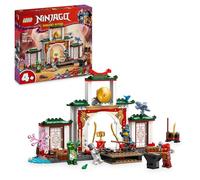 LEGO Ninjago Templo Ninja del Spinjitzu Maqueta de Construcción con 4 Minifiguras de Zane, NYA, Kai y Lloyd con Armas Ninja y Dragón de Juguete, Regalo para Niños y Niñas de 4 Años o Más 71831