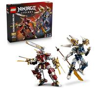 LEGO Ninjago Titanes Robot Gemelos - Figuras Articuladas de Robots de Juguete y 3 Minifiguras Inc. Kay y NYA - Decoración del Dormitorio - Regalo de Cumpleaños para Niños de 12+ Años y Fans - 71870