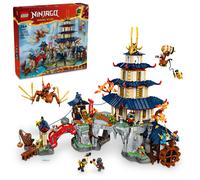 LEGO Ninjago Tournament Temple City Building Juguete para adolescentes y nias de 14 aos+ Genial para los fanticos en ascenso que disfrutan
