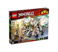 LEGO Ninjago - Ultradragón, increíble dragón de juguete con 4 cabezas, incluye varias minifiguras de ninjas (70679)