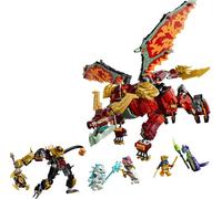 LEGO NINJAGO Wyldfyre's Transforming Dragon Mech Toy - 2in1 Ninja Action Figure