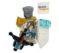 LEGO Ninjago: Zane Minifigure from Master of The Mountain with Bowcaster and Shield