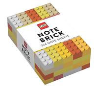 LEGO Note Brick: 224 note sheets (Yellow-Orange)