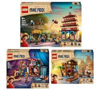 Lego One Piece 75636 75636 - Tienda de circo de Buggy el payaso y 75638 Showdown en el parque Arlong Park