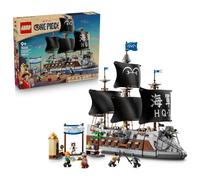 LEGO One Piece Barco de la Marina de GARP de Juguete - Maqueta de Barco con 8 Minifiguras Inc. Zoro, Usopp & Nami - Decoración de la Habitación Infantil - Regalo para Niños y Niñas de 9+ Años - 75646